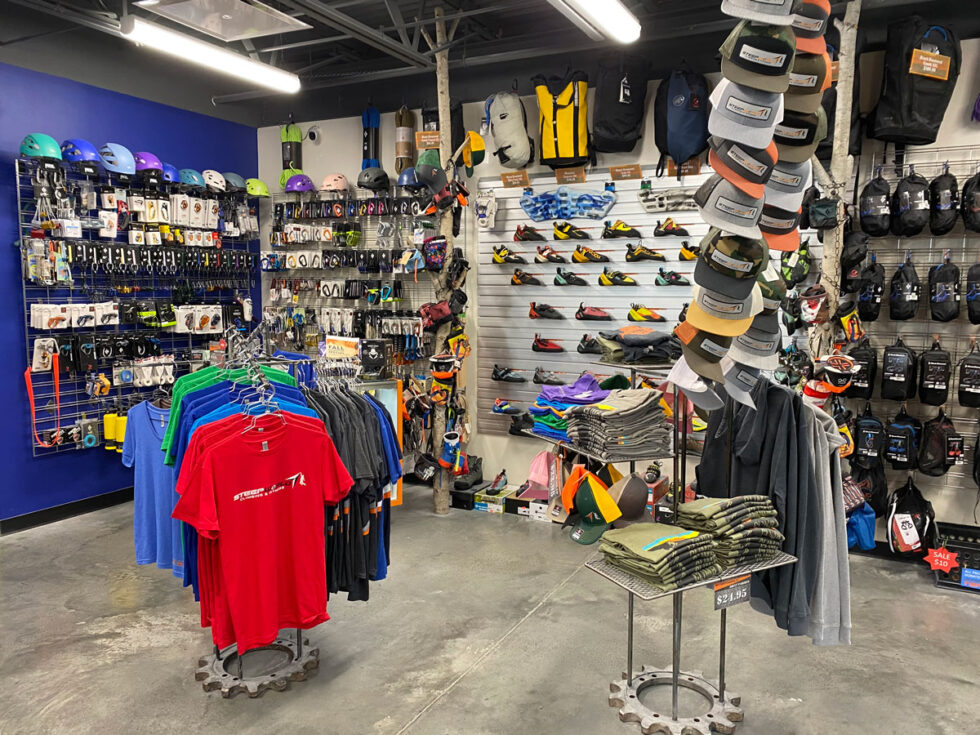 Gear Shop STEEPWORLD Climbing and Fitness